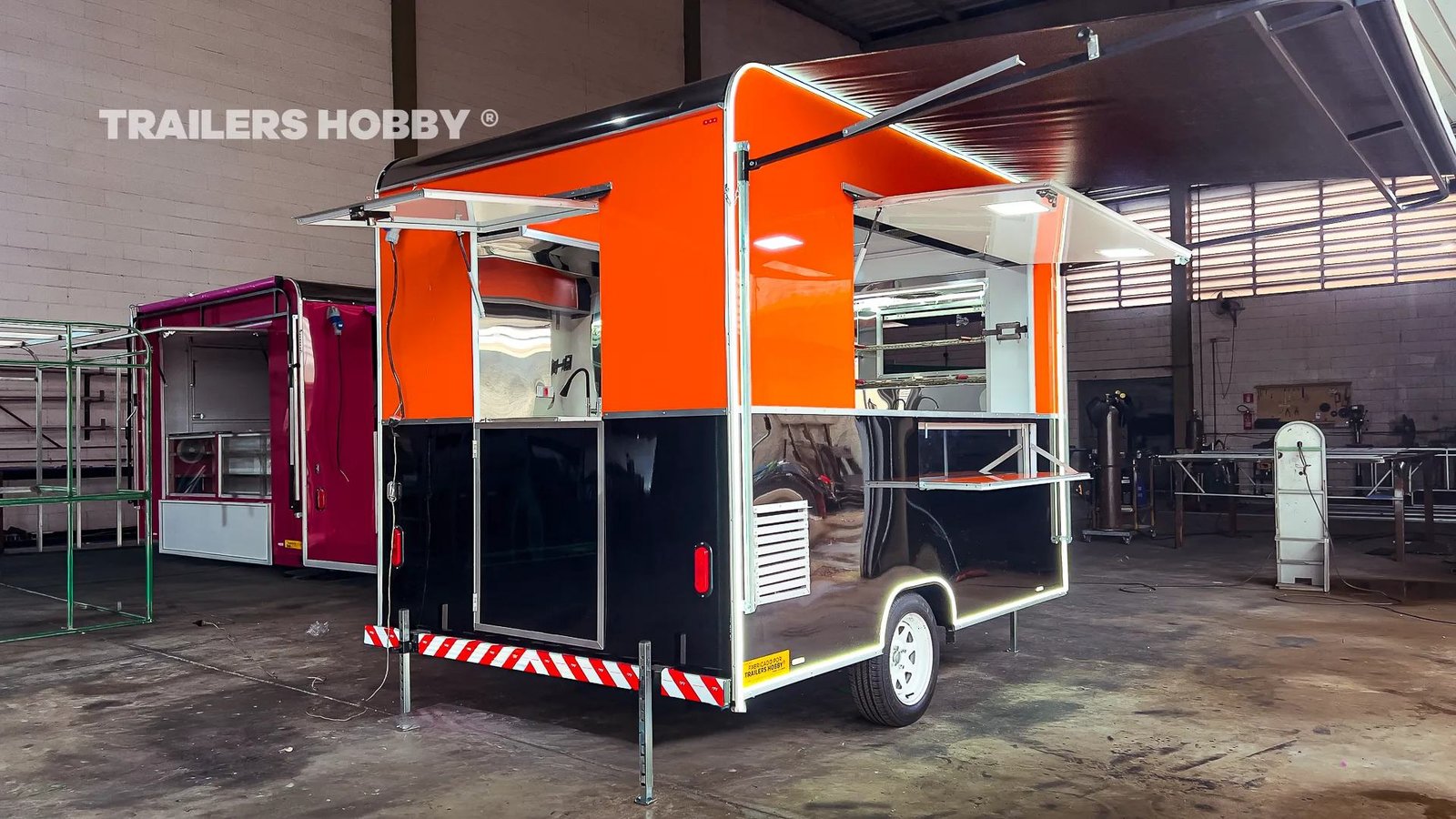 Trailer em produção na fábrica da Trailers Hobby