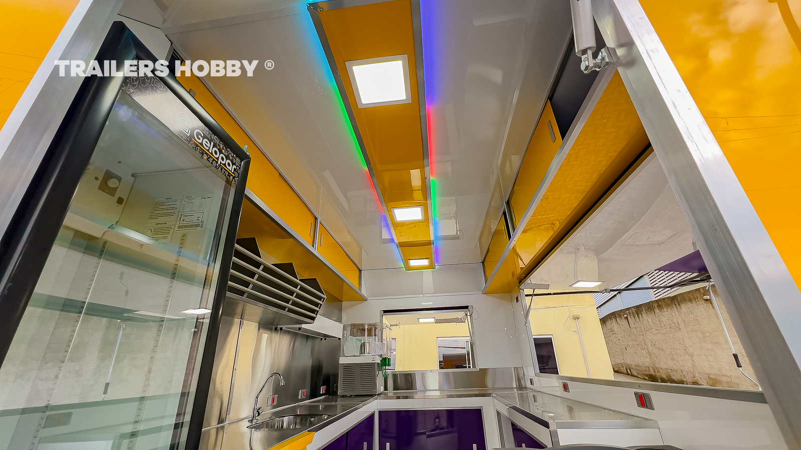 Sanca de LED interna do Projeto Washington